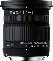 Sigma Zoom Super Wide Angle AF 17-70mm f/2.8-4.5 DC Macro Autofocus Lens for Canon Digital SLR Cameras