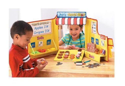 Childrens Toyshop  Toys : Learning Resources Pretend and Play Snack Shop