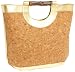 HOBO INTERNATIONAL Perrier Carry-All,Cork/Gold,one size