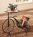 Rust Tricycle Tea Table and Magazine Rack