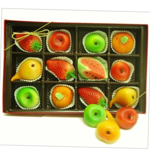 Marzipan Fruit Box by Lady Fortunes® Gourmet Cookie Company