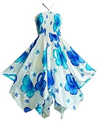 Plus Size Rayon Sleeveless Zig Zag  Dress