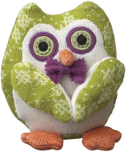Monkeez "Trisha Knit Owl Plush, Small