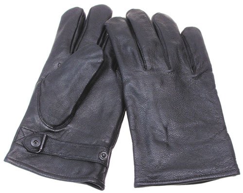 Bundeswehr Lederhandschuhe grau M