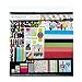 American Crafts 12-Inch by 12-Inch Scrapbooking Page Kit, Travel