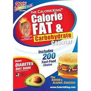 The CalorieKing Calorie, Fat & Carbohydrate Counter 2015: Pocket-Size Edition
