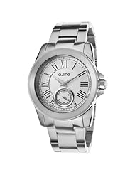 a_line Womens AL-80021-22 Amare Analog Display Japanese Quartz Silver Watch