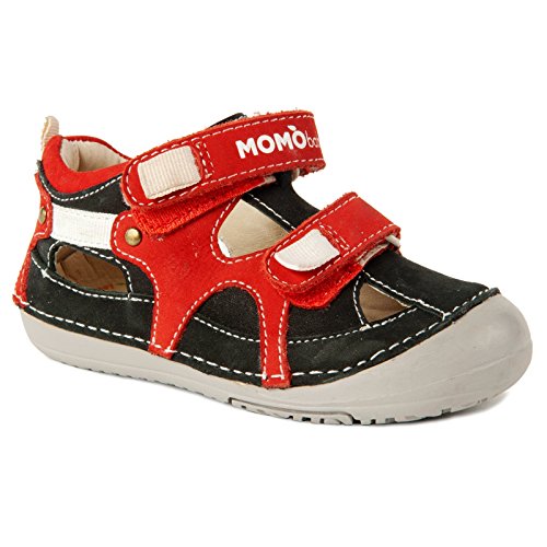 Momo Baby Boys First Walker/Toddler Thomas Leather Sandals