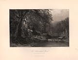 1874 Antique Engraving of Hinshelwood's 