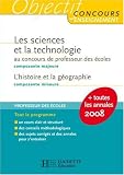 Revue Hachette Education  / Les sciences et la technologie composante majeure au concours de professeur des écoles, l'histoire et la géographie composante mineure