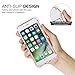 iPhone 7 Plus Case - MoKo Shockproof Flexible TPU Bumper Anti-Scratch Rigid Slim Protective Cases Clear Back Cover for iPhone 7 Plus, Light PINK