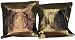 Pair of Decorative Silk Sari Toss Pillow Shams Cushion Covers