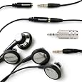 Soyntec® Earphones NetsoundTM 275 DUO: 2 earphones Set and double audio output adaptor