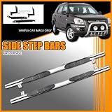 Kia Sportage Side Step Bars Nerf Bars - Stainless Steel - Fits 2004, 2005, 2006,... by OC Parts