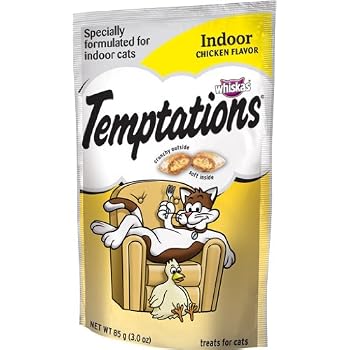Set A Shopping Price Drop Alert For Whiskas Temptations Hairball Control Chicken Flavour Treats for Cats, 2.1-Ounce Bags (Pack of 12)