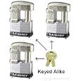Master Latch Lock - Keyed Alike Trailer Locks #37KA-3