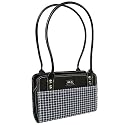 Pacific Design Chloe Dao Mobile Technology Handbag for Nintendo DS Lite/PlayStation Portable - Black/ White Heels