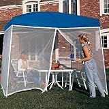 EZ UP ScreenRoom Screen For use W/ Sierra II instant shelter 10X10 (Screen Only- Canopy not included)