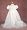 Embroidered Organza Christening Gown with Bodice Overlay