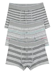 3 Pack Autograph Cotton Rich Striped Trunks