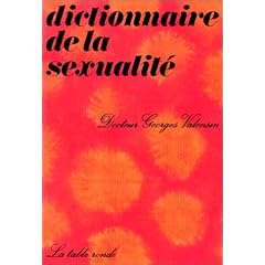 Dictionnaire de la sexualit�
