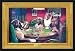Dogs Playing Poker Framed Posterz by C.M. Coolidge,37.7 x 25.7 Framed