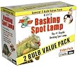 Zoo Med Reptile Basking Spot Lamp 100 Watts 2 Bulb Value Pack