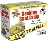 IMAGE OF Zoo Med Reptile Basking Spot Lamp 100 Watts 2 Bulb Value Pack