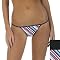 Xhilaration® String Thong Underwear - Ebony Stripe/ Solid