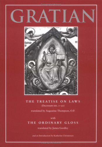 The Treatise on Laws (Decretum Dd. 1-20 With the Ordinary Gloss) under Ecclesiology in The Books Store