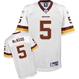 Reebok Washington Redskins Donovan McNabb Premier White Jersey Small