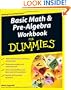 Basic Math and Pre-Algebra Workbook For Dummies