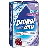 IMAGE OF Gatorade Propel Zero Powder Sticks Grape, 10-Count (Pack of 6)