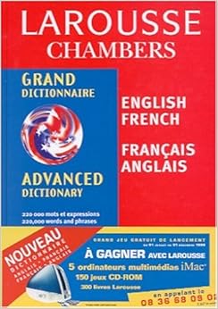 Grand Dictionnaire Larousse Chambers AnglaisFrancais / Francais