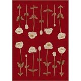 Poppy Rug - Garnet (2'8x3'10 Rectangle)
