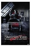 映画『スウィーニートッド /フリート街の悪魔の理髪師』ポスター/ジョニーデップ新作