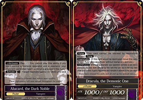Force of Will Alucard, the Dark Noble // Dracula, the Demonic One CMF-077-J R