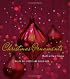 Christmas Ornaments : ReCollections