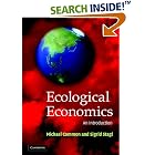 Click here to buy Ecological Economics: An Introduction by  Michael Common and Sigrid Stagl.