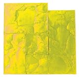 BonWay Urethane Texture Mat - Yellow, Ashlar Cut Stone
