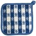 8" Potholder - Fleur Blue