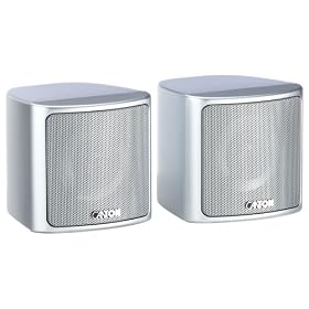 Canton Plus XS.2 Two-Way Minispeaker (Pair, Silver)