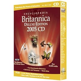 Encyclopedia Britannica 2005 Deluxe CD