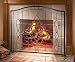 Hand - cut Beveled Glass Fireplace Screen Image
