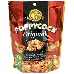 Poppycock Original Butter Almond & Pecan Popcorn Clusters, 3.5-Ounce Stand-up Bags (Pack of 12)