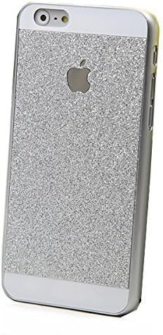 Senderwish Rhinestone Crystal Glitter Bling Hard Case Cover Shell Phone Case For iPhone 6 4.7Inch (Silver)