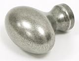 Antique Pewter Worden Oval Knob