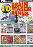 10 Brain Teaser Games (PC CD)