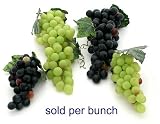 from JustArtificial Artificial Grapes - 30cm, Green, sold per Bunch