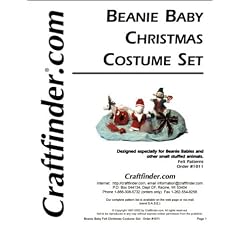 Beanie Baby Christmas Costume Set